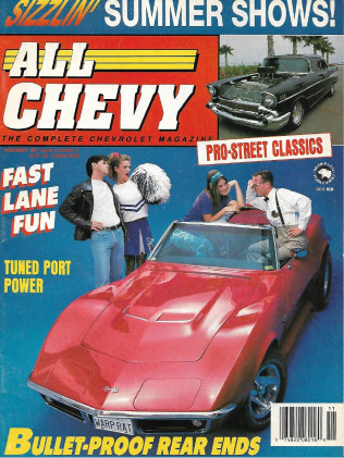 ALL CHEVY 1991 NOV - REAR ENDS, TUNED PORT POWER, SUMMER SHOWS, PRO-STREETS